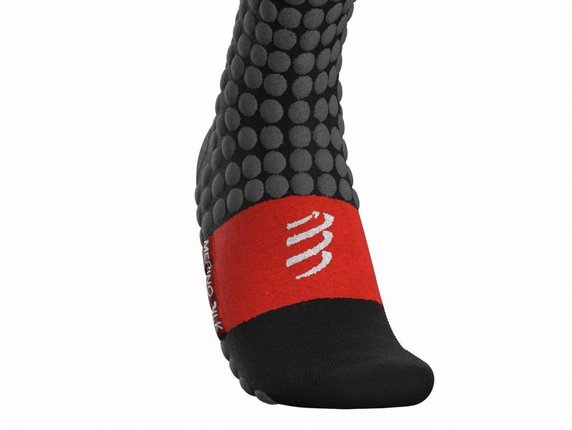 SKI TOURING FULL SOCKS - BLACK GREY